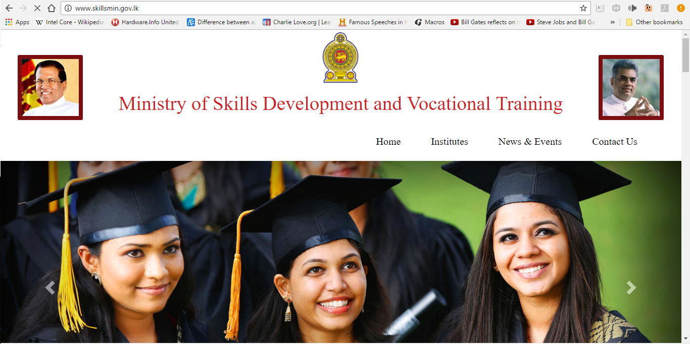 Skills Ministry Government Website